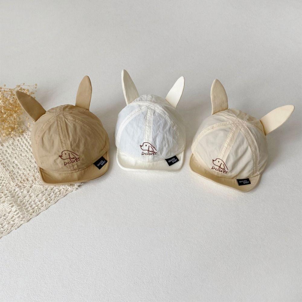 Quick Dry Dog Ear Peaked Cap Breathable Cute Puppy Sunhat Fashion Baby Baseball Cap Boys білий
Quick Dry Dog Ear Peaked Cap Breathable Cute Puppy Sunhat Fashion Baby Baseball Cap Boys білий
