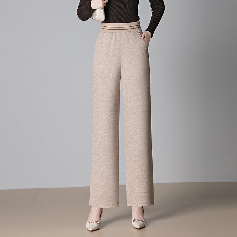 Mom s 2025 Autumn High-Waisted Elastic Woolen Straight-Leg Pants for Middle-Aged & Elderly Women s Autumn/Winter Wardrobe. 3XL вершковий/білий
Mom s 2025 Autumn High-Waisted Elastic Woolen Straight-Leg Pants for Middle-Aged & Elderly Women s Autumn/Winter Wardrobe. 3XL вершковий/білий