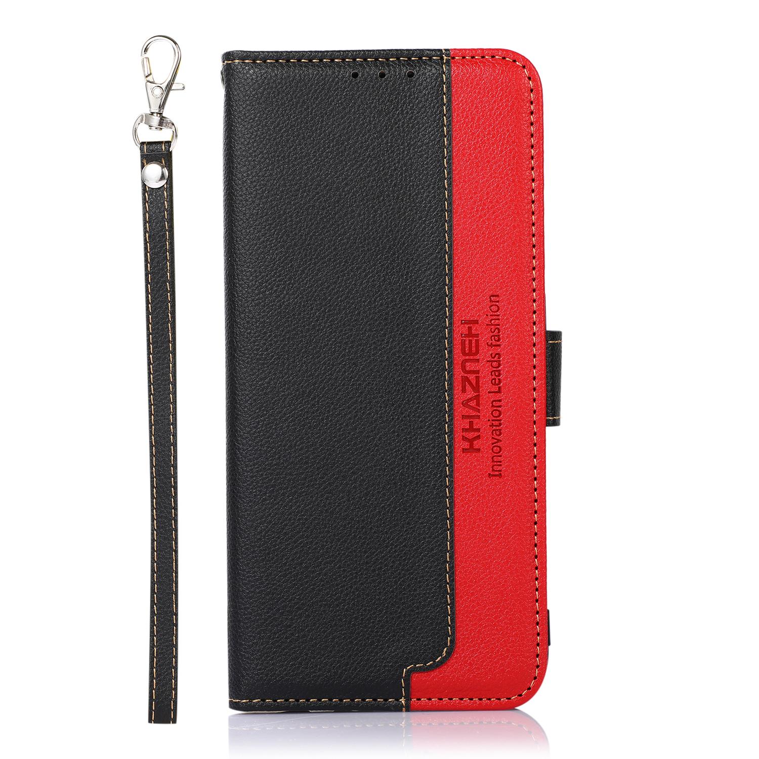KHAZNEH For Xiaomi Redmi Note 12 Pro 4G/11 Pro 4G (MediaTek)/Note 11 Pro 5G (Qualcomm) RFID Blocking Stand Case Wallet Mobile Phone Cover Black
KHAZNEH For Xiaomi Redmi Note 12 Pro 4G/11 Pro 4G (MediaTek)/Note 11 Pro 5G (Qualcomm) RFID Blocking Stand Case Wallet Mobile Phone Cover Black
