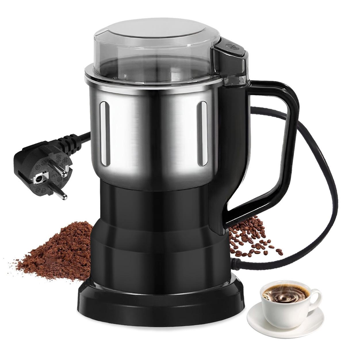 Electric Grinder Kitchen Grain Nut Bean Spice Mill 500ml Baby Food Processor 200W Multi-Function Home Coffee Grinder 4 Blades
Electric Grinder Kitchen Grain Nut Bean Spice Mill 500ml Baby Food Processor 200W Multi-Function Home Coffee Grinder 4 Blades
