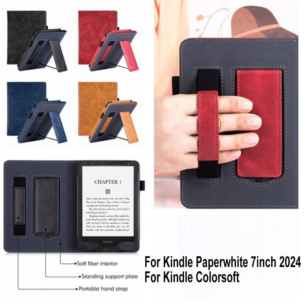 Чохол із штучної шкіри Smart Folio Funda для Kindle Paperwhite 2024 12-го покоління/Colorsoft Signature Edition Dark Blue
Чохол із штучної шкіри Smart Folio Funda для Kindle Paperwhite 2024 12-го покоління/Colorsoft Signature Edition Dark Blue