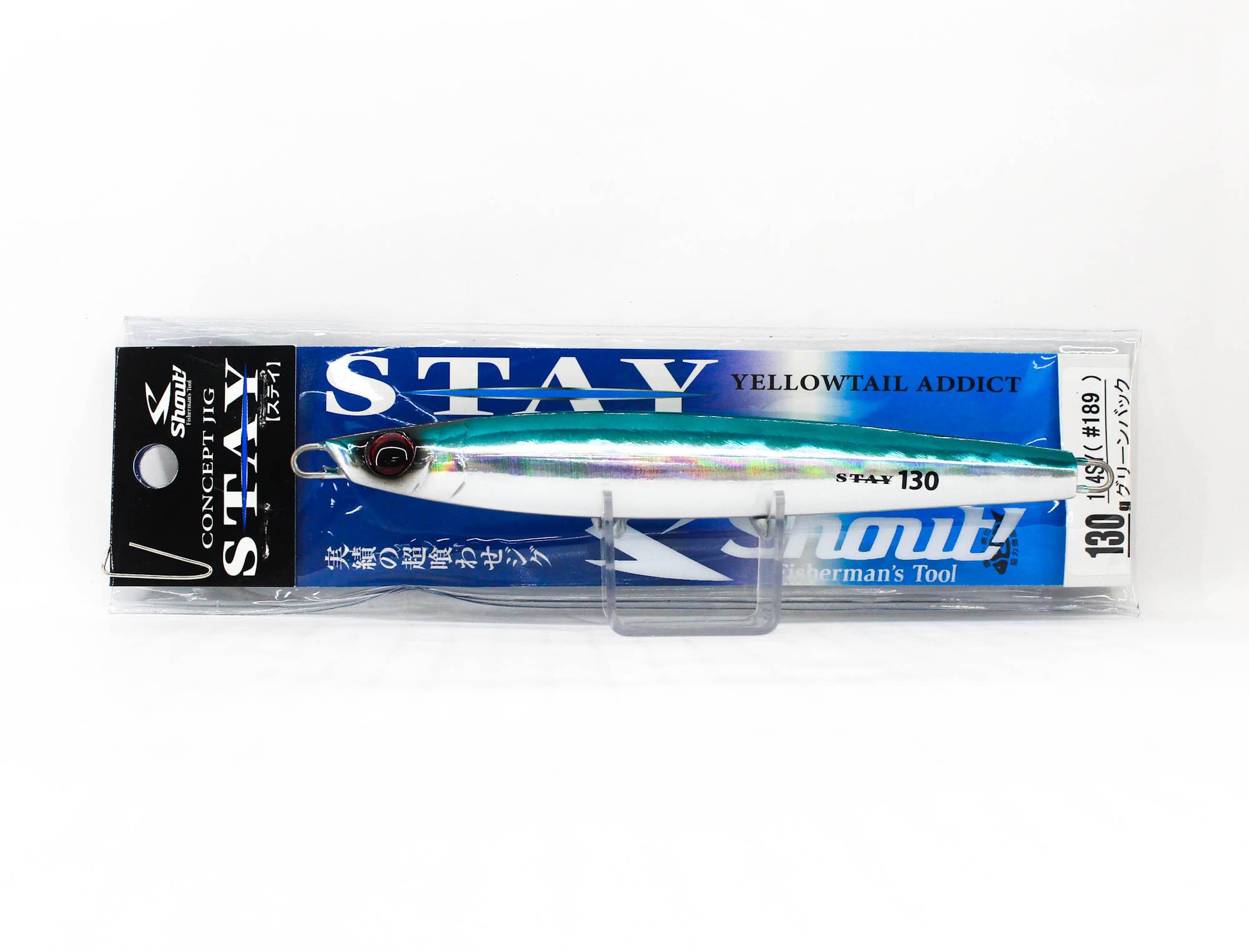 Shout 114-SY Metal Jig Stay 130 grams 189 (5672)
Shout 114-SY Metal Jig Stay 130 grams 189 (5672)