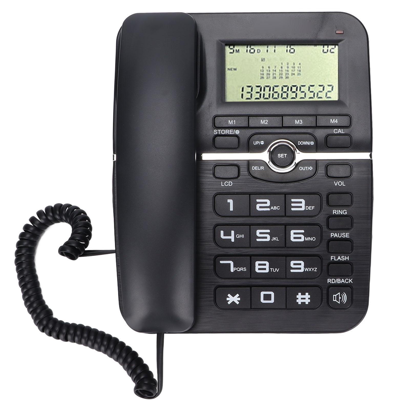 KXT2028CID Desktop Corded Telephone 4 Groups of Fast ing Functions Corded Landline Phone for Hotel
KXT2028CID Desktop Corded Telephone 4 Groups of Fast ing Functions Corded Landline Phone for Hotel