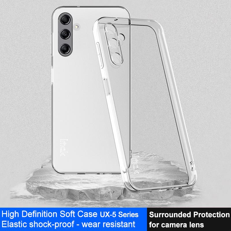 IMAK UX-5 Series For Samsung Galaxy A14 4G/5G Phone Case Transparent Back Soft TPU Cover A
IMAK UX-5 Series For Samsung Galaxy A14 4G/5G Phone Case Transparent Back Soft TPU Cover A
