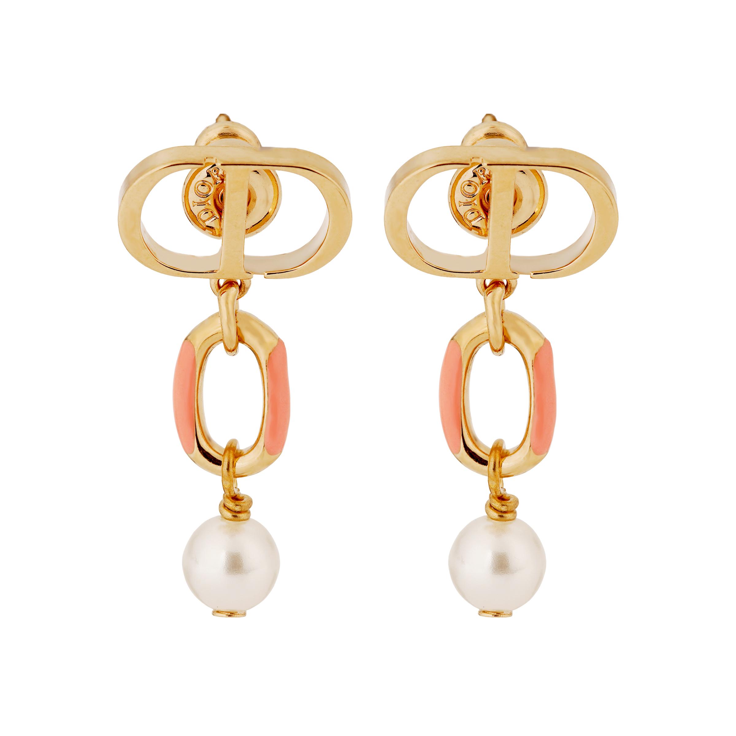 Dior White Resin Beaded Metal Earrings Women earrings Gold E3297WOMLQ F,Gold
Dior White Resin Beaded Metal Earrings Women earrings Gold E3297WOMLQ F,Gold