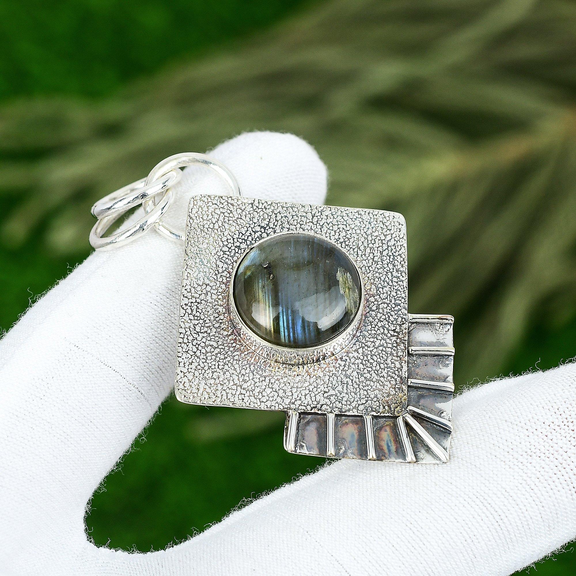 Подвеска из натурального лабрадорита, ювелирное изделие из стерлингового серебра 925 пробы для девочек
Подвеска из натурального лабрадорита, ювелирное изделие из стерлингового серебра 925 пробы для девочек