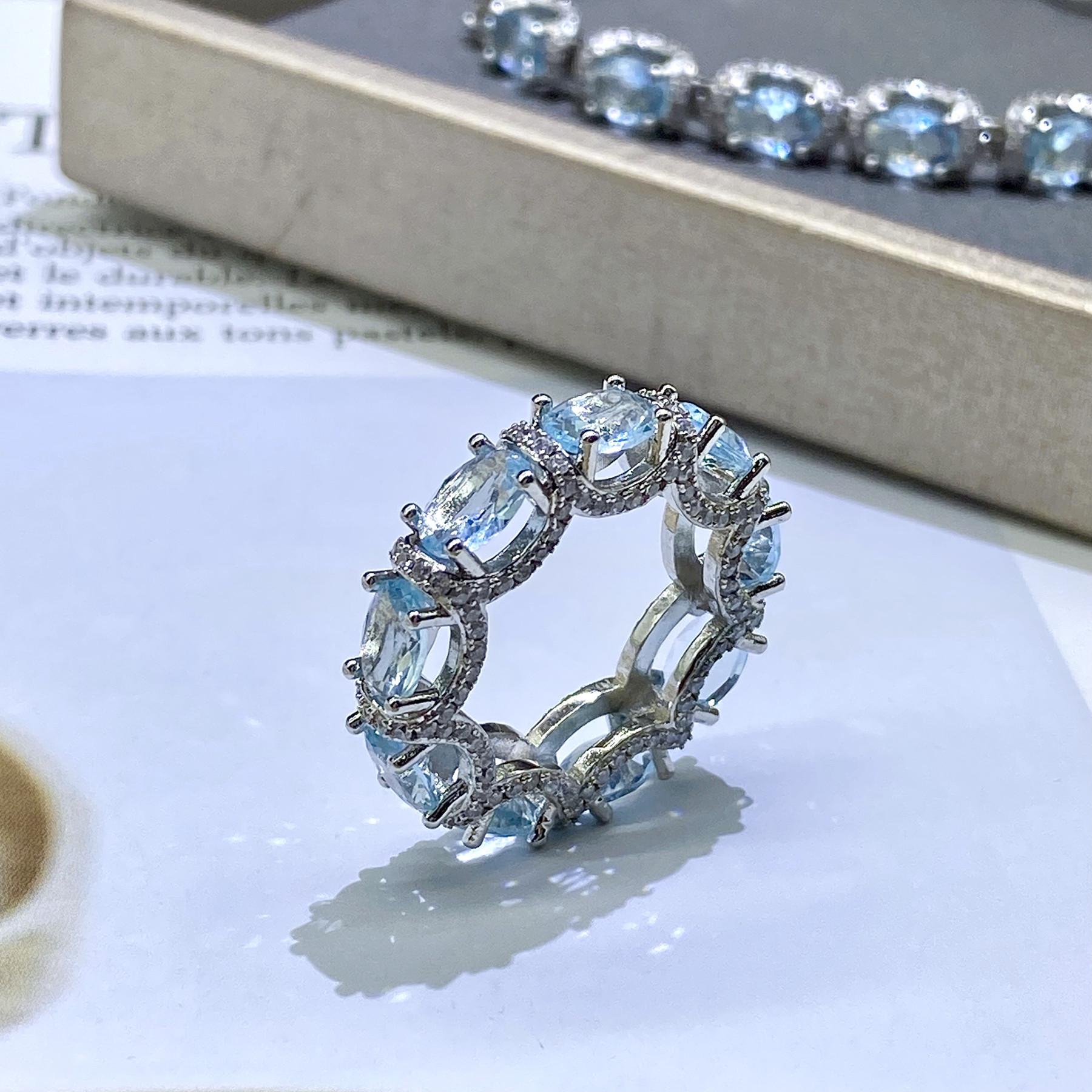 Європейський та американський мікро-павований аквамариновий рядний перстень та браслет Galaxy Princess з мереживним краєм та кольоровими дорогоцінними каменями
Європейський та американський мікро-павований аквамариновий рядний перстень та браслет Galaxy Princess з мереживним краєм та кольоровими дорогоцінними каменями