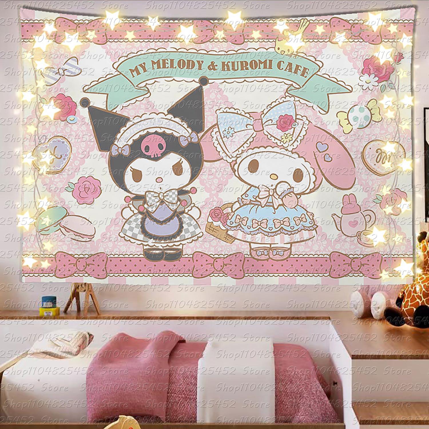 Sanrio Cartoon Theme Printed Tapestry Cute Cartoon Style Fantasy Background Home Decoration Girls Heart Printed Tapestry 74x94cm(29x37in)
Sanrio Cartoon Theme Printed Tapestry Cute Cartoon Style Fantasy Background Home Decoration Girls Heart Printed Tapestry 74x94cm(29x37in)