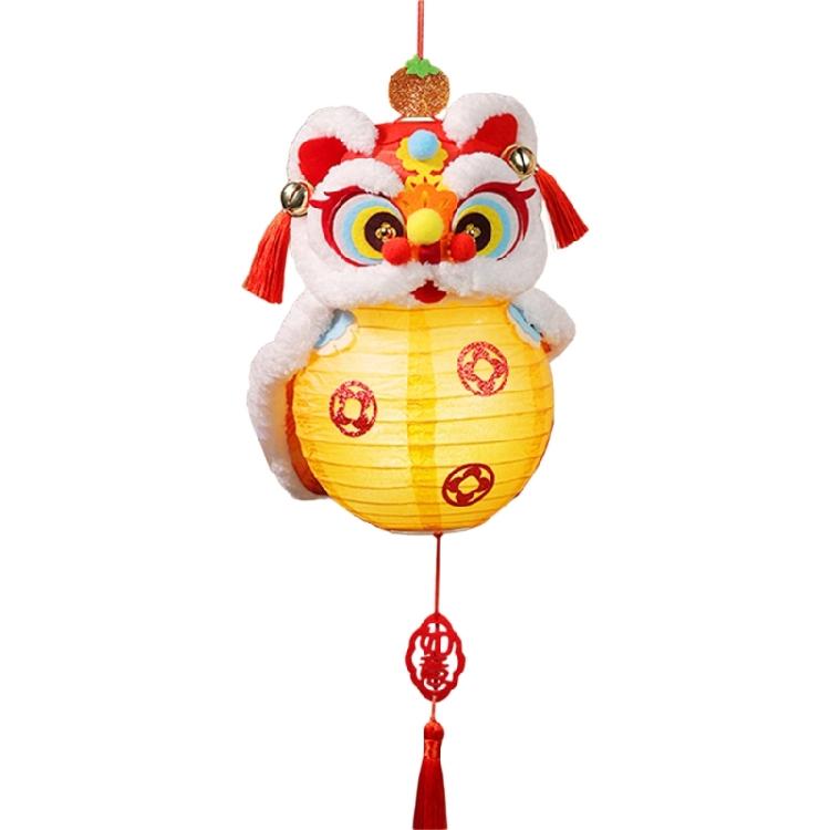 Lions Shape Holiday Lanterns Craft Kits With Plastic Base Fabric Cover Chinese New Year Cultural Activity Project
Lions Shape Holiday Lanterns Craft Kits With Plastic Base Fabric Cover Chinese New Year Cultural Activity Project