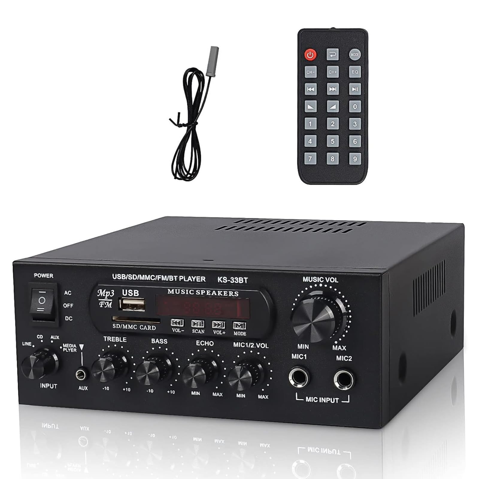 Topsky Power Audio Sound Микрофон Bluetooth HIFI Цифровой Максимальный Выход Аудио RC Новый Пульт Дистанционного Управления В комплекте Усилитель, Усилитель, Усилитель,
Topsky Power Audio Sound Микрофон Bluetooth HIFI Цифровой Максимальный Выход Аудио RC Новый Пульт Дистанционного Управления В комплекте Усилитель, Усилитель, Усилитель,