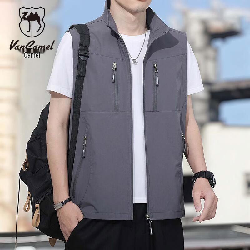 VANCAMEL Men s Summer Thin Multi-pocket Vest M
VANCAMEL Men s Summer Thin Multi-pocket Vest M