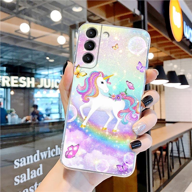 Прозрачный чехол с милым мультяшным радужным единорогом и животным для Samsung Galaxy S21 S20 FE S22 Ultra S10 E S9 Plus 5G, чехол для телефона Samsung S22 Ultra 5G
Прозрачный чехол с милым мультяшным радужным единорогом и животным для Samsung Galaxy S21 S20 FE S22 Ultra S10 E S9 Plus 5G, чехол для телефона Samsung S22 Ultra 5G