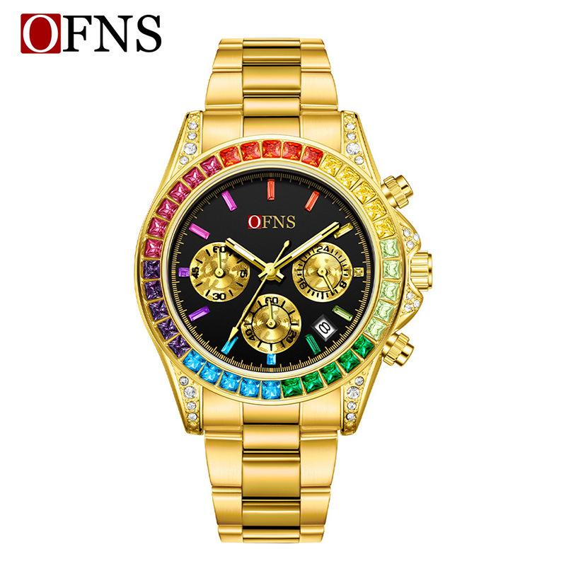 Mens Watch Business Waterproof Luminous Quartz Wristwatch Luminous Chronograph Watch For Man Single Calendar steel strap золотий
Mens Watch Business Waterproof Luminous Quartz Wristwatch Luminous Chronograph Watch For Man Single Calendar steel strap золотий