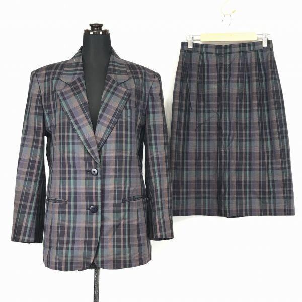 Sanyo Shokai Vintage Burberrys Skirt Suit Blazer Women s 9AR Purple Check Pattern Set Up(USED)
Sanyo Shokai Vintage Burberrys Skirt Suit Blazer Women s 9AR Purple Check Pattern Set Up(USED)
