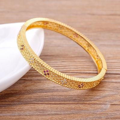 Nidin New Design 14 Styles Men Fashion Gold Color Femme Crystal Jewelry Copper Zircon Cuff Bangles For Women Party Wedding Gift 56-58mm
Nidin New Design 14 Styles Men Fashion Gold Color Femme Crystal Jewelry Copper Zircon Cuff Bangles For Women Party Wedding Gift 56-58mm