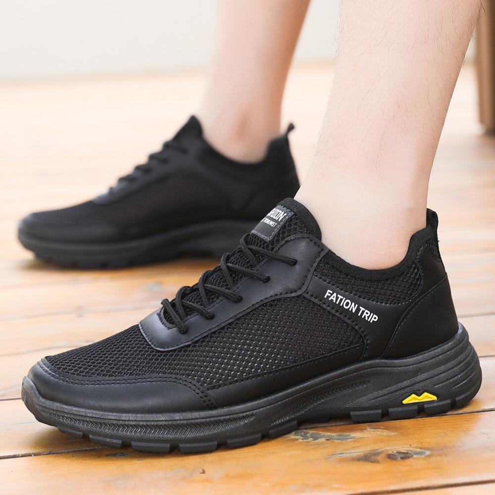 Summer new hollow and breathable outdoor soft-soled mesh shoes soft-soled lightweight and breathable sports and leisure shoes 44 чорний
Summer new hollow and breathable outdoor soft-soled mesh shoes soft-soled lightweight and breathable sports and leisure shoes 44 чорний