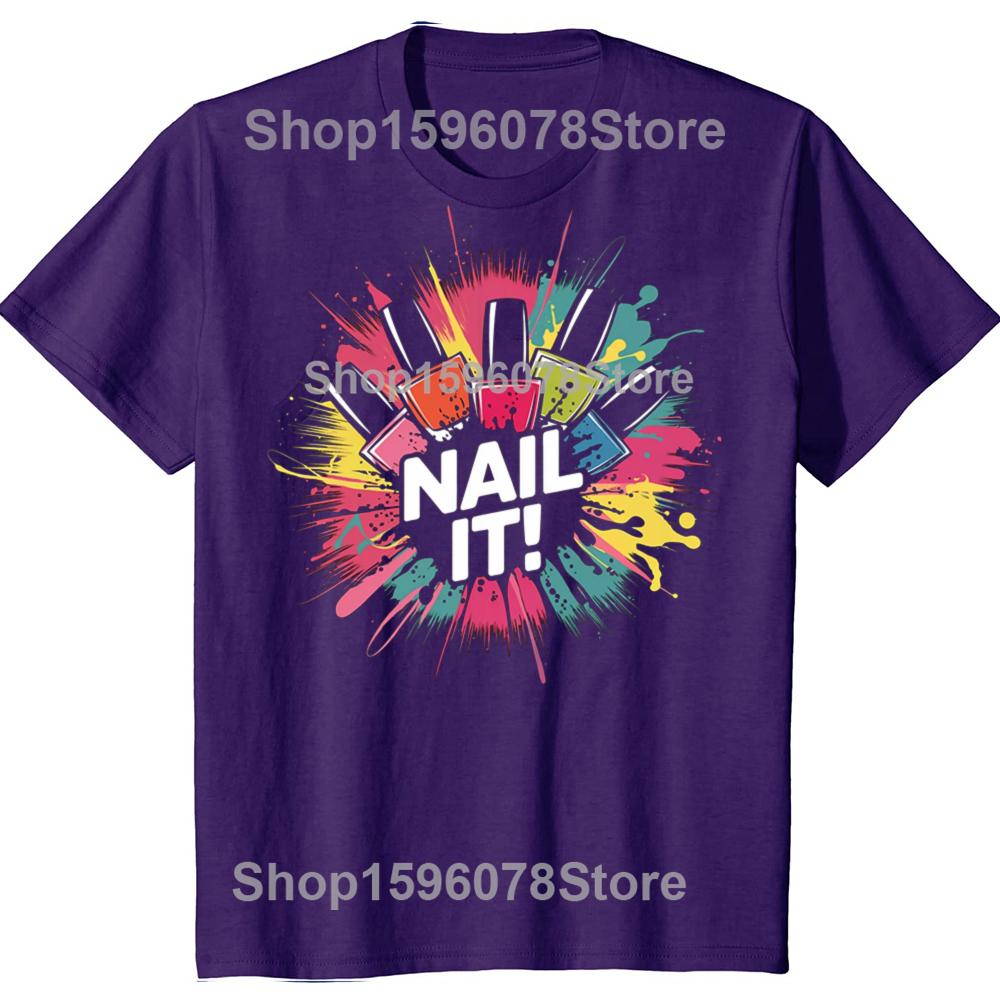 Nail Master Graphic T Shirts Technician Beauty Nail Tech Artist Women Men Funny T Shirts Graphic Tshirt Manicure Shop Tops 4XL
Nail Master Graphic T Shirts Technician Beauty Nail Tech Artist Women Men Funny T Shirts Graphic Tshirt Manicure Shop Tops 4XL