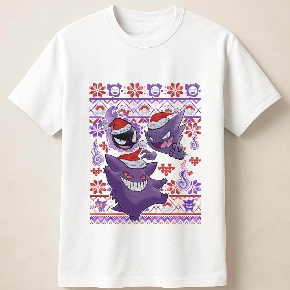 Gengar Haunter Gastly Funny Festive Trio Holiday Unisex T Shirt Unisex T-Shirt XXXXL
Gengar Haunter Gastly Funny Festive Trio Holiday Unisex T Shirt Unisex T-Shirt XXXXL