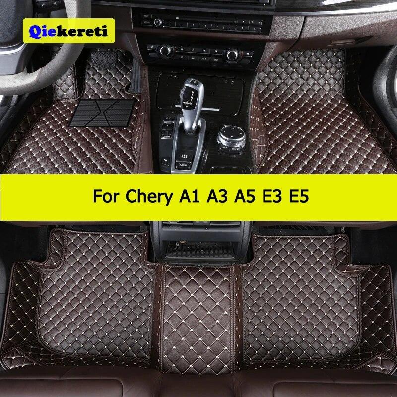 QIEKERETI пользовательские автомобильные коврики для Chery A1 A3 A5 E3 E5, автомобильные ковры, аксессуары для ног Coche
QIEKERETI пользовательские автомобильные коврики для Chery A1 A3 A5 E3 E5, автомобильные ковры, аксессуары для ног Coche