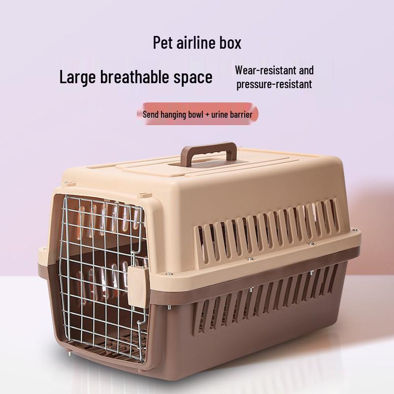 Portable Pet Travel Carrier: Airline-Approved Cage for Cats and Dogs (Various Sizes) Orange
Portable Pet Travel Carrier: Airline-Approved Cage for Cats and Dogs (Various Sizes) Orange