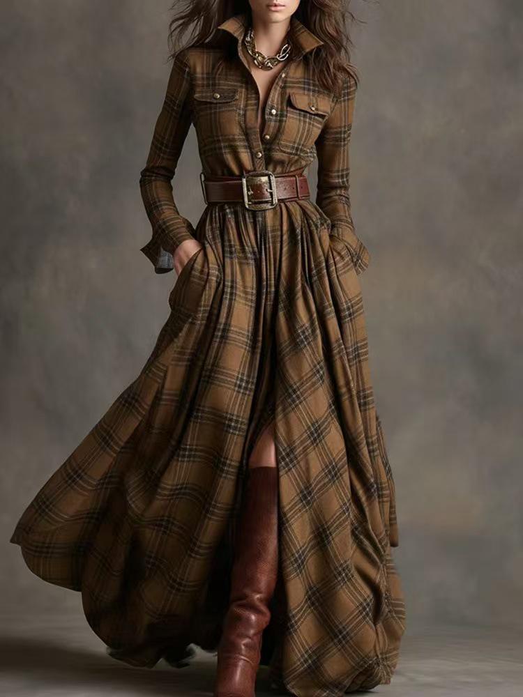 Women s Plus Size French Retro Plaid Slimming Irregular Dress Skirt S
Women s Plus Size French Retro Plaid Slimming Irregular Dress Skirt S