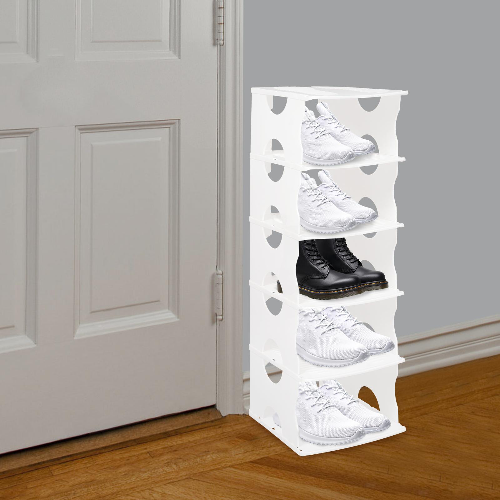 5-tier PP Shoe Rack,White Rectangular Free Standing Shoe Rack 26.7*24.6*76.5cm for Entrances,Porches белый
5-tier PP Shoe Rack,White Rectangular Free Standing Shoe Rack 26.7*24.6*76.5cm for Entrances,Porches белый