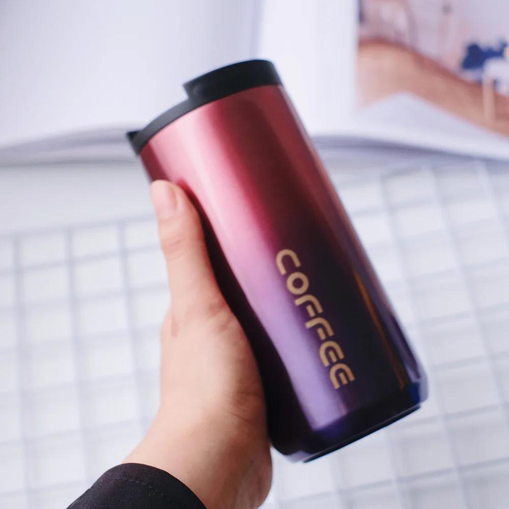 400ml/500ml Double Stainless Steel 304 Coffee Mug Leak-Proof Thermos Mug Travel Thermal Cup Thermosmug for Gifts 400ml фиолетовый
400ml/500ml Double Stainless Steel 304 Coffee Mug Leak-Proof Thermos Mug Travel Thermal Cup Thermosmug for Gifts 400ml фиолетовый
