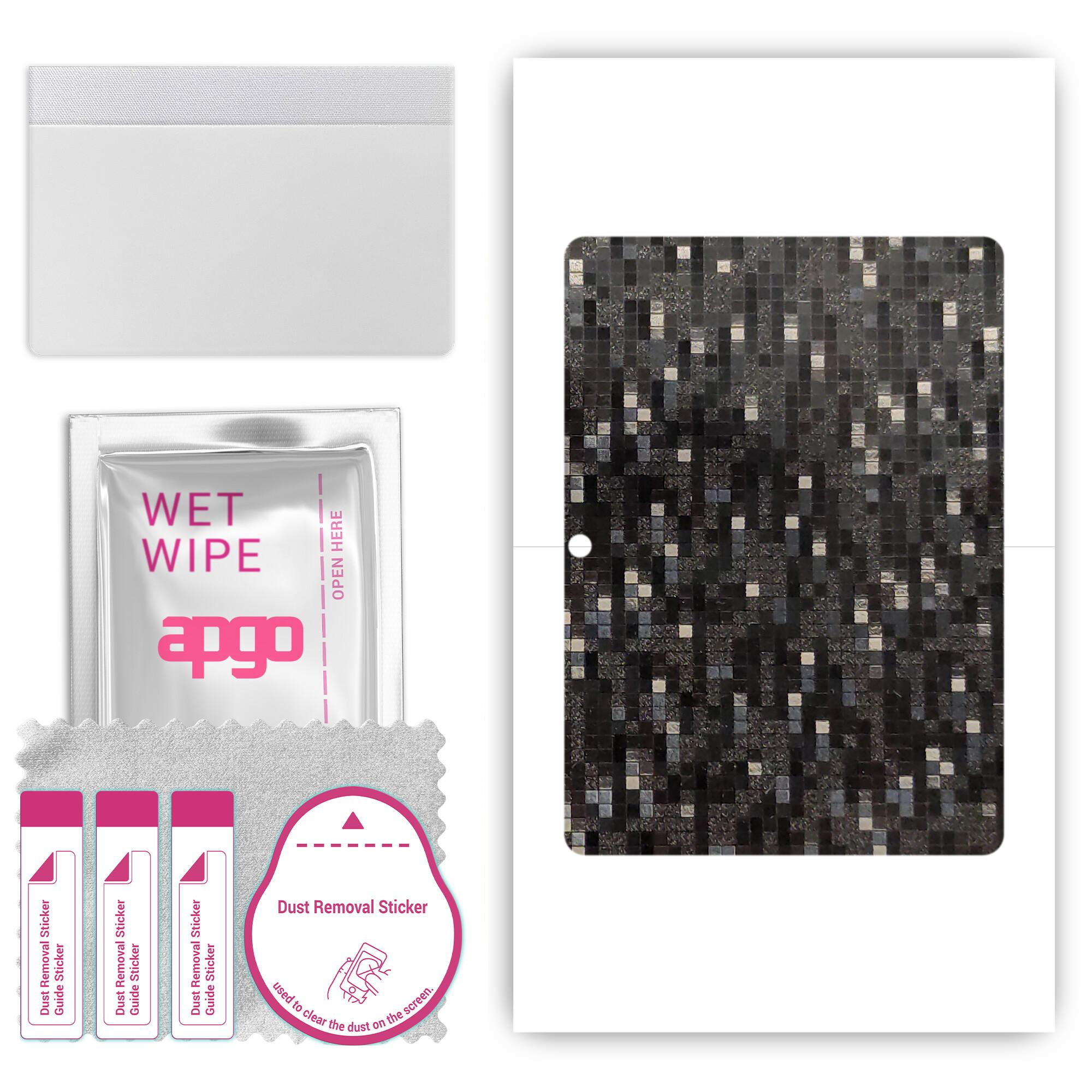 apgo Protective Skin Sticker for the back compatible with Teclast M20 4G, Wrap Film, Foil, Vinyl - Pattern Carbon Black Pixel
apgo Protective Skin Sticker for the back compatible with Teclast M20 4G, Wrap Film, Foil, Vinyl - Pattern Carbon Black Pixel