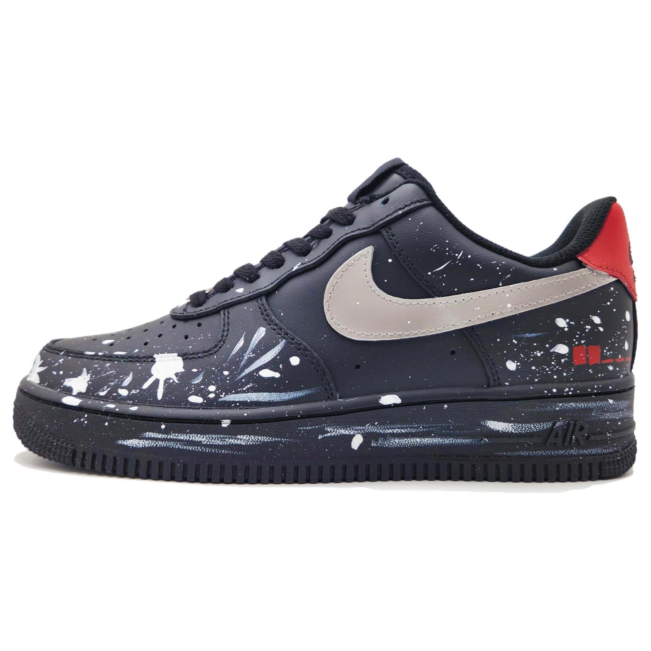Nike Air Force 1 Night Travel Blast Point Abrasion Resistant Low top Skateboard Shoes Unisex Black CW2288-001(Team1025-) 38
Nike Air Force 1 Night Travel Blast Point Abrasion Resistant Low top Skateboard Shoes Unisex Black CW2288-001(Team1025-) 38