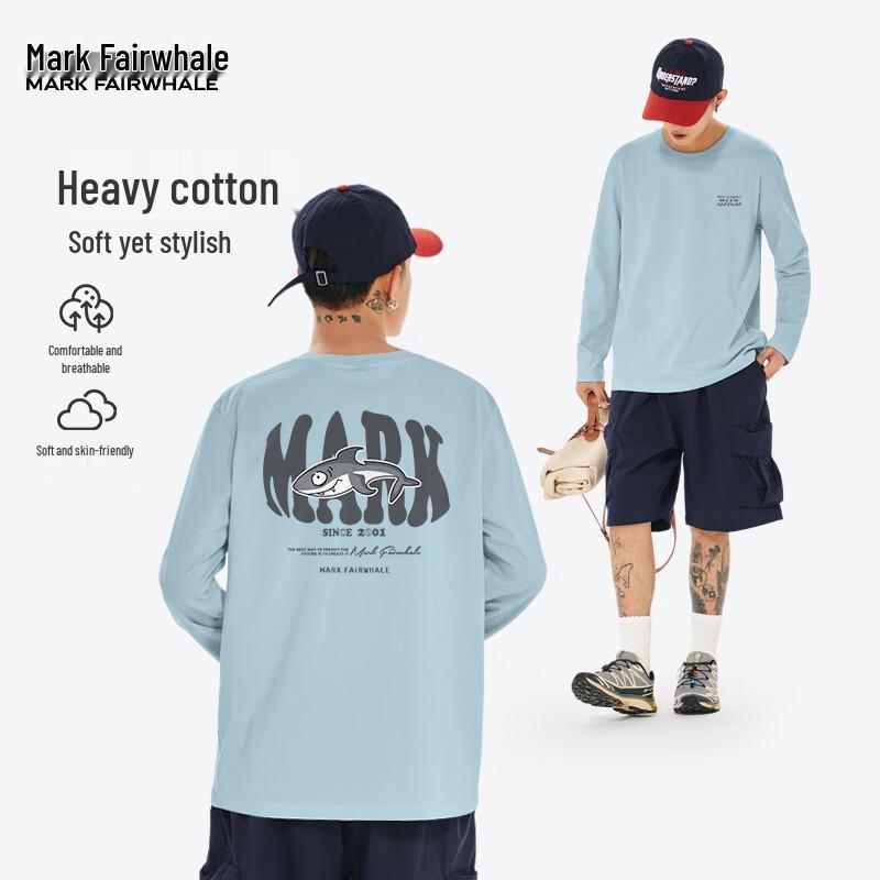 Mark Fairwhale Men s Heavyweight Cotton Long Sleeve T-Shirt 5XL
Mark Fairwhale Men s Heavyweight Cotton Long Sleeve T-Shirt 5XL