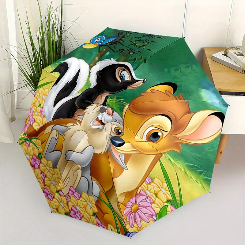 Bambi, Thumper Automatic Opening and Closing Umbrella - 8 Ribs Portable Folding Umbrella with Plastic Handle, Suitable for Leisure and Hallo
Bambi, Thumper Automatic Opening and Closing Umbrella - 8 Ribs Portable Folding Umbrella with Plastic Handle, Suitable for Leisure and Hallo