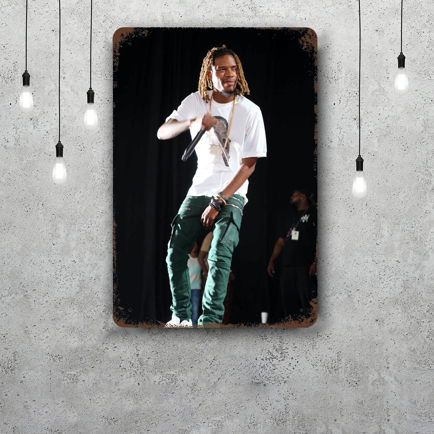 Fetty Wap Vintage Tin Sign Home Decor Wall Decor Art Wall Mural Room Decoration Decor Retro Metal Sign Plate Bar Posters 20x30cm(7.8x11.8inch)
Fetty Wap Vintage Tin Sign Home Decor Wall Decor Art Wall Mural Room Decoration Decor Retro Metal Sign Plate Bar Posters 20x30cm(7.8x11.8inch)