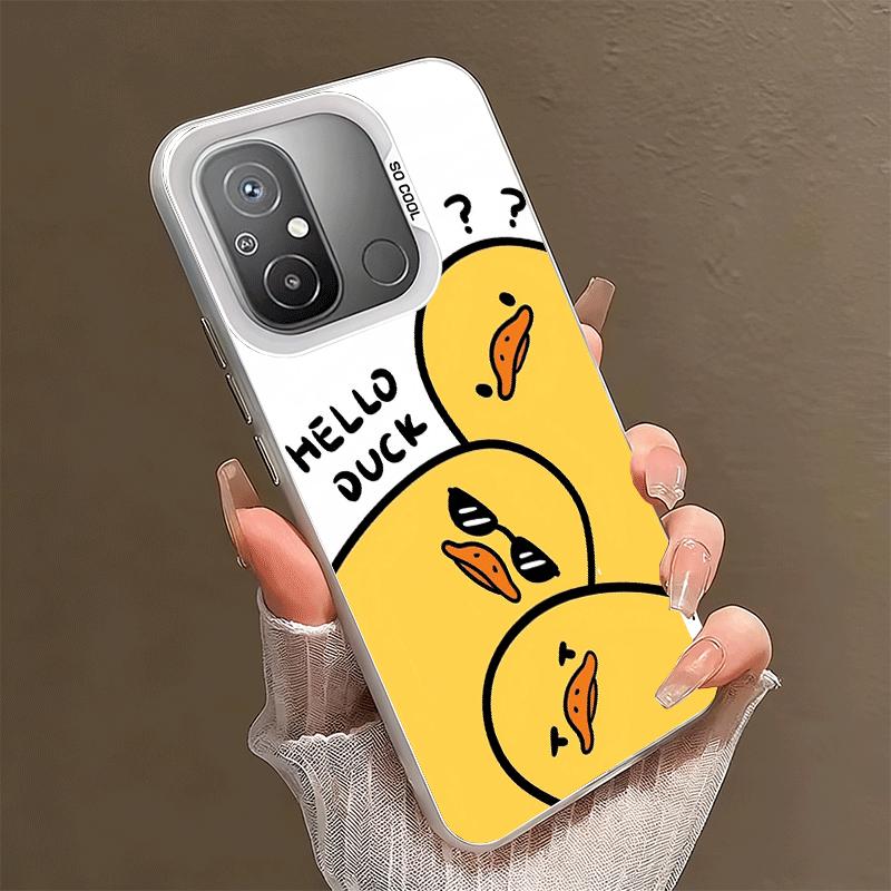 Funny Cute Cartoon Duck Shockproof Phone Case for Xiaomi Poco X7 X6 X5 X3 Pro F7 Ultra M8 Redmi 15C 15 14C 13C 12C 10C 13 12 10 Xiaomi Redmi 10A
Funny Cute Cartoon Duck Shockproof Phone Case for Xiaomi Poco X7 X6 X5 X3 Pro F7 Ultra M8 Redmi 15C 15 14C 13C 12C 10C 13 12 10 Xiaomi Redmi 10A