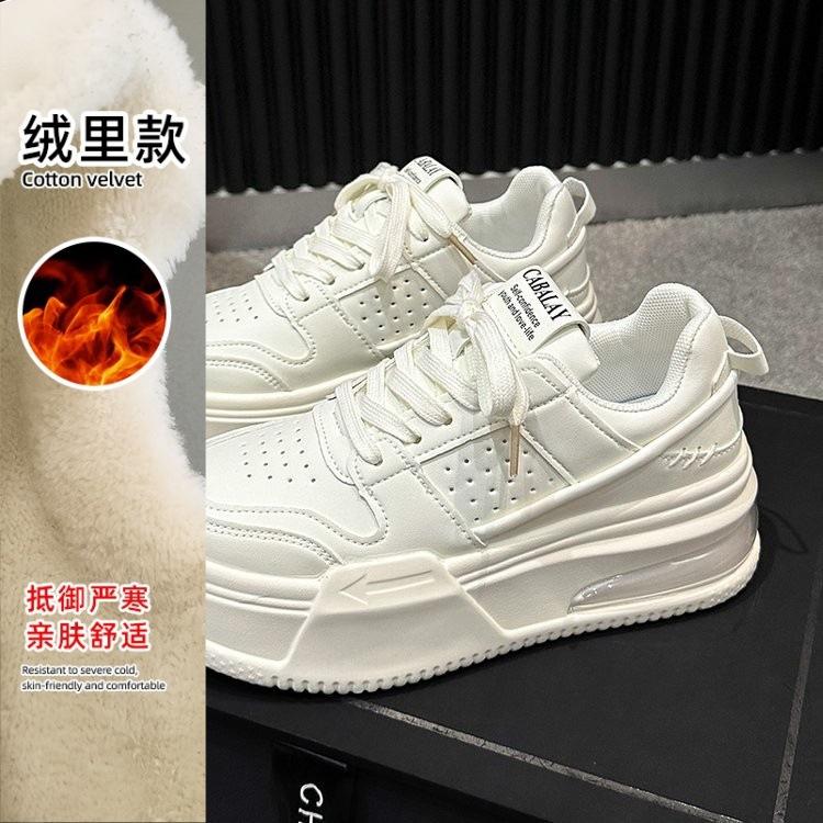 Leather white shoes women s 2025 spring new thick-soled muffin women s shoes Internet celebrity versatile sports velvet casual board shoes 40
Leather white shoes women s 2025 spring new thick-soled muffin women s shoes Internet celebrity versatile sports velvet casual board shoes 40
