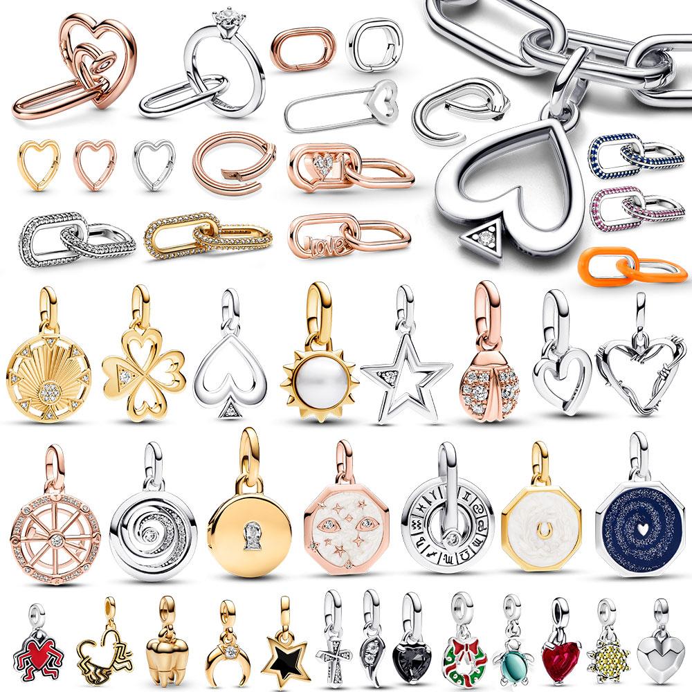 Новый шарм из стерлингового серебра S925 ME Heart Charm Loved Hoop Серьги Подвеска Подходит для оригинального браслета Me для женщин Ювелирные изделия в подарок
Новый шарм из стерлингового серебра S925 ME Heart Charm Loved Hoop Серьги Подвеска Подходит для оригинального браслета Me для женщин Ювелирные изделия в подарок