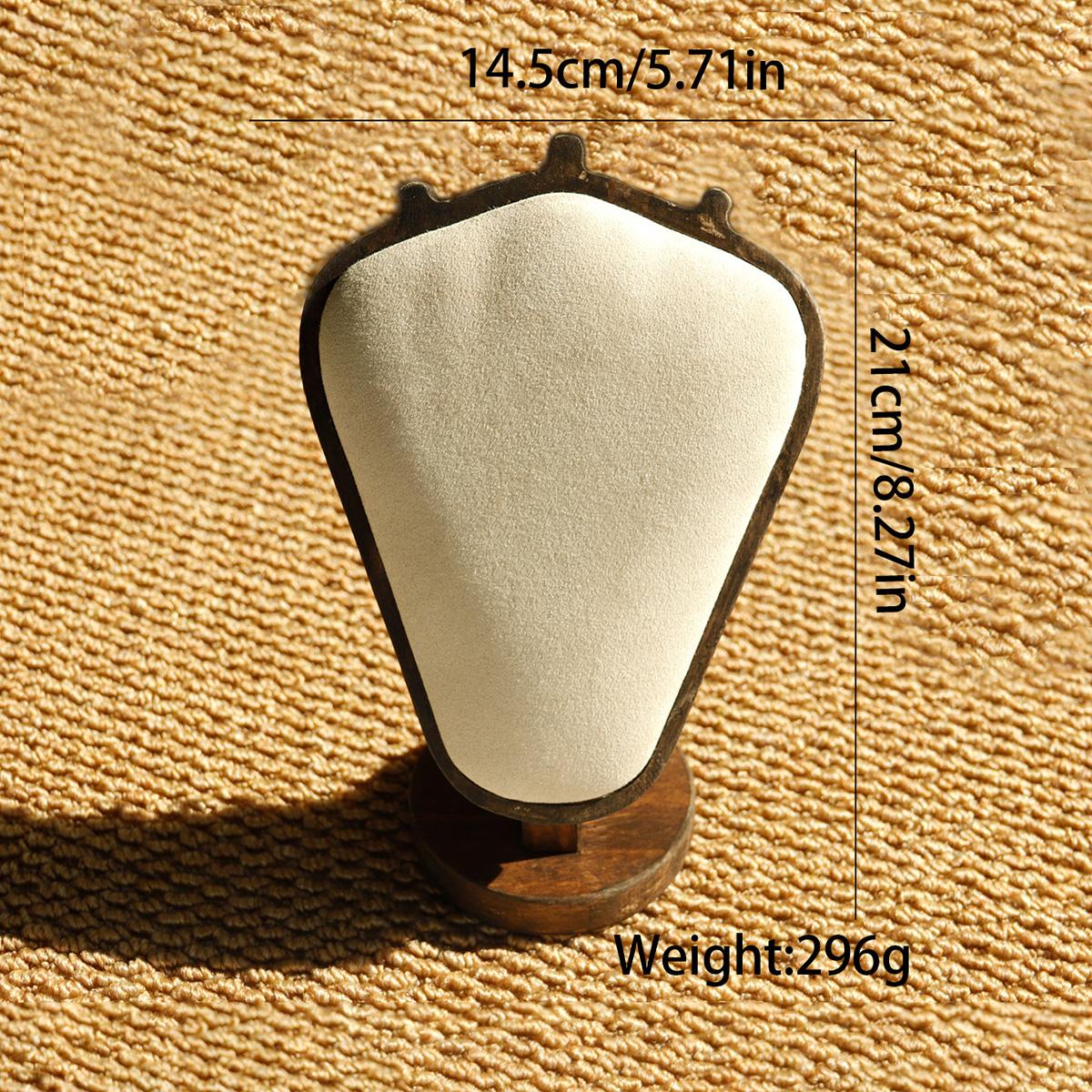Walnut Color jewelry necklace jewelry display frame high-grade impression model counter window display props necklace frame бежевий
Walnut Color jewelry necklace jewelry display frame high-grade impression model counter window display props necklace frame бежевий