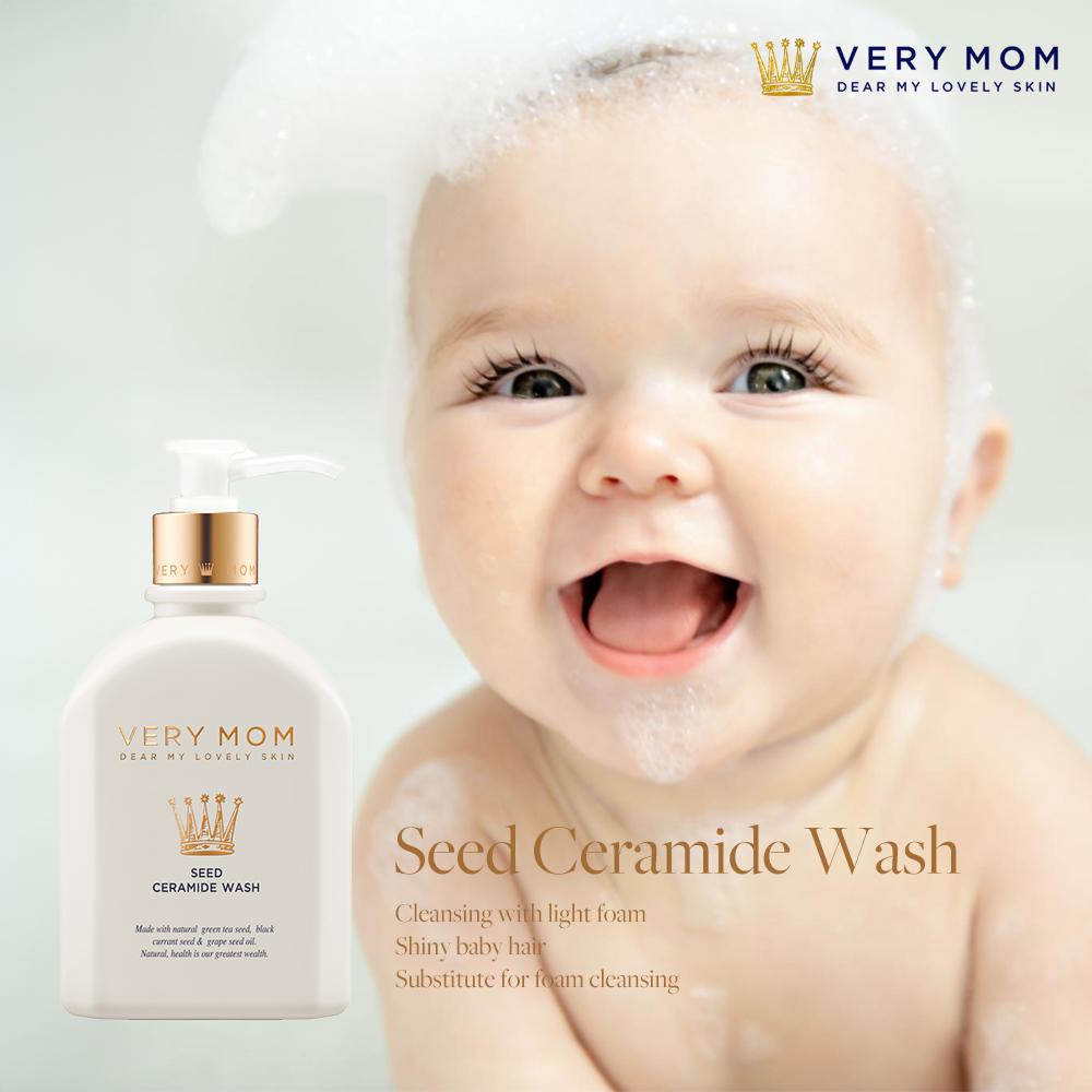 VERY MOM Seed Ceramide Wash 300ml Baby Wash Корейская коллекция детской косметики премиум-класса
VERY MOM Seed Ceramide Wash 300ml Baby Wash Корейская коллекция детской косметики премиум-класса