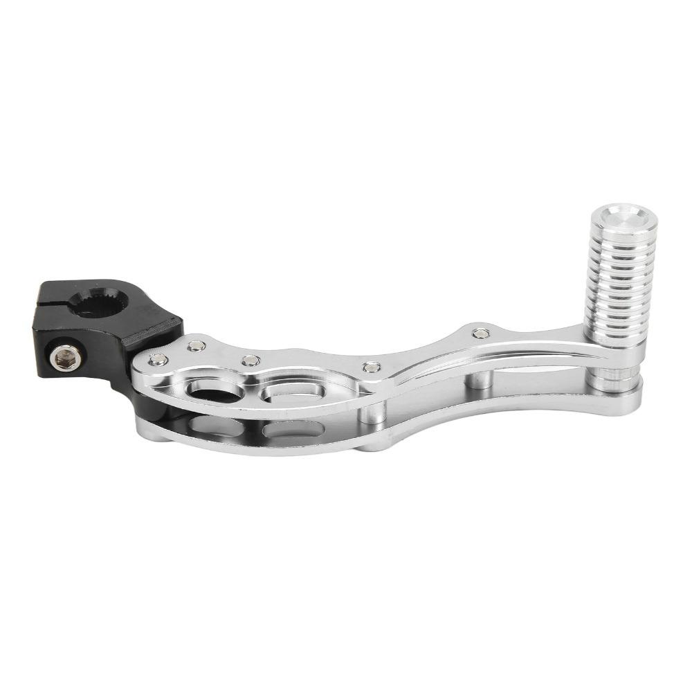 High Strength Start Lever Aluminum Alloy Kickstart Lever Kick Start Pedal Motorcycle срібний
High Strength Start Lever Aluminum Alloy Kickstart Lever Kick Start Pedal Motorcycle срібний