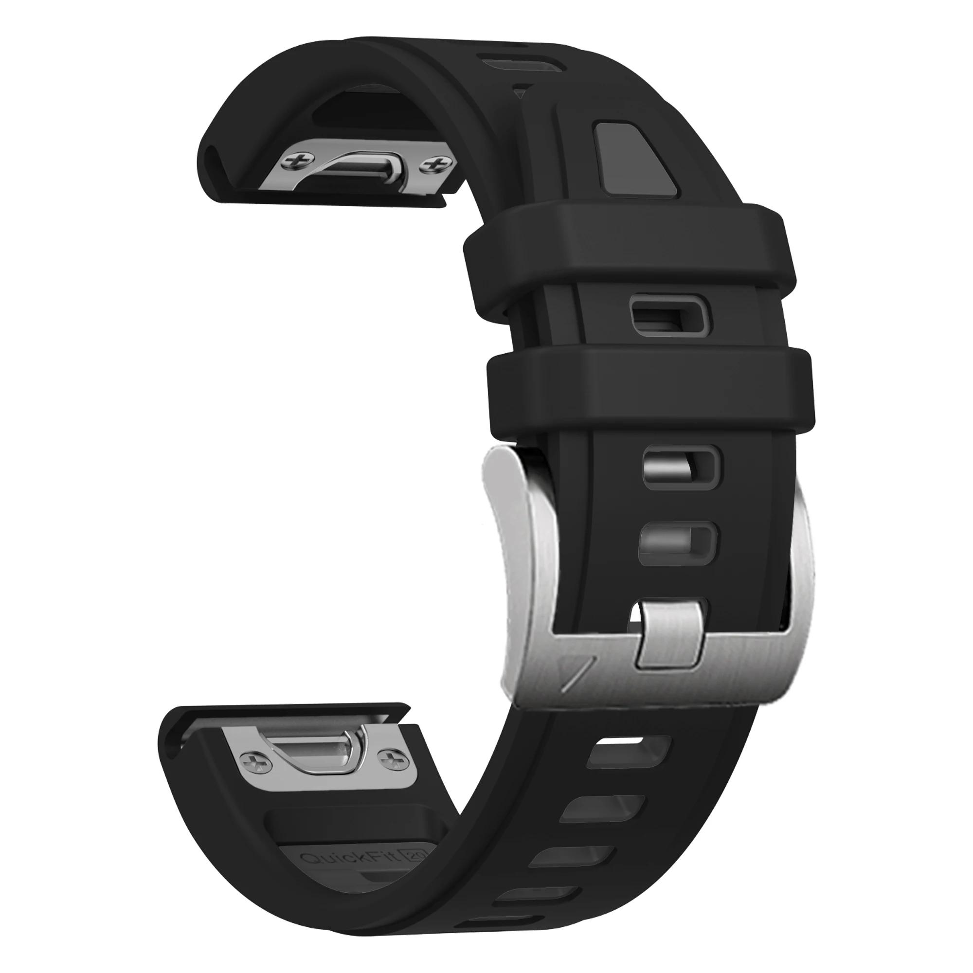 Fenix 8 43mm Silver Buckle 20mm Watch Band For Garmin Fenix 7S 6S Pro 5S Plus Strap Silicone QuickFit Bracelet Wristbands Correa QuickFit 20mm
Fenix 8 43mm Silver Buckle 20mm Watch Band For Garmin Fenix 7S 6S Pro 5S Plus Strap Silicone QuickFit Bracelet Wristbands Correa QuickFit 20mm