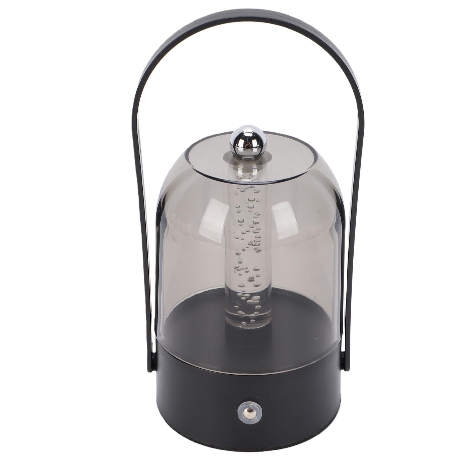 Portable Camping Lantern Vintage USB Rechargeable Bedside Table Lamp with Handle Adjustable Brightness Warm Lighting чорний
Portable Camping Lantern Vintage USB Rechargeable Bedside Table Lamp with Handle Adjustable Brightness Warm Lighting чорний