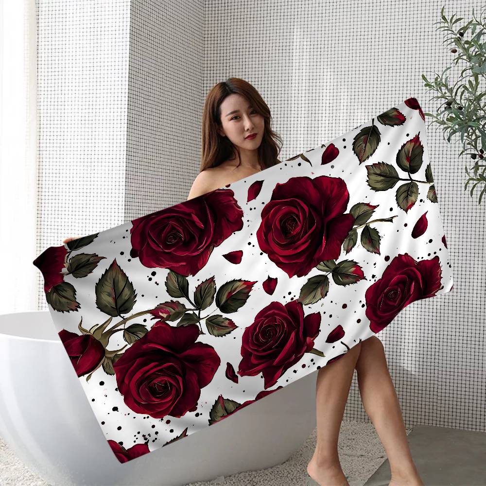 Rose Microfiber Blanket Quick Drying Beach Towels Oversized Printing Super Absorbent Pool Towel Blanket W30*H60(CM)
Rose Microfiber Blanket Quick Drying Beach Towels Oversized Printing Super Absorbent Pool Towel Blanket W30*H60(CM)