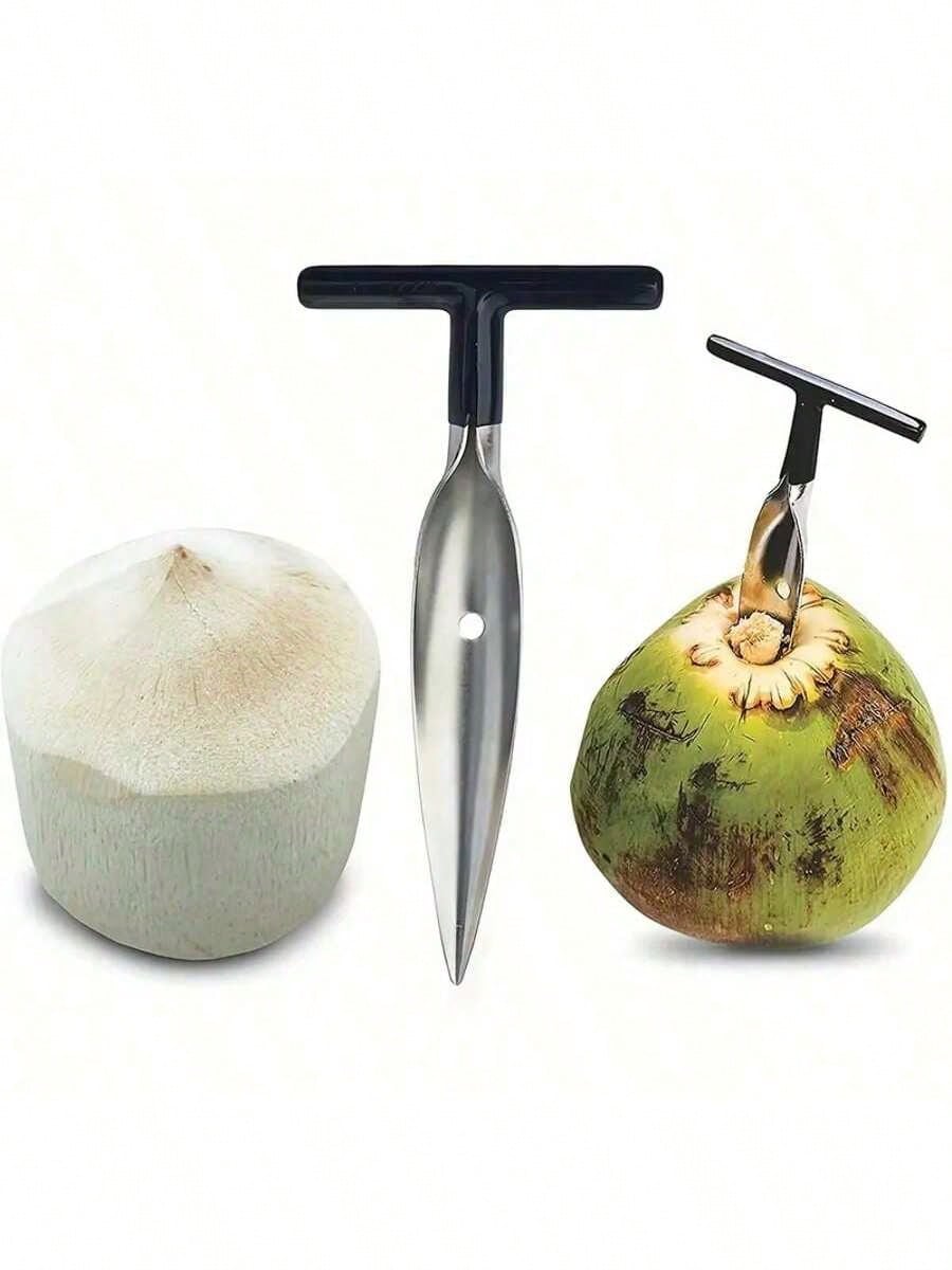 Stainless Steel Portable Coconut Opener Includes Drilling Tool ,Spatula ,Ideal For Outdoor Camping 1 pcs разноцветный
Stainless Steel Portable Coconut Opener Includes Drilling Tool ,Spatula ,Ideal For Outdoor Camping 1 pcs разноцветный