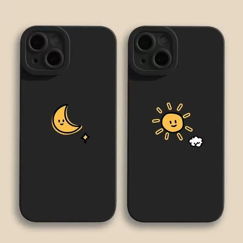 Для iPhone 14 15 Plus Минималистичный чехол для телефона с рисунком Солнца и Луны для 11 12 13 Pro Max 7 8 Plus Мини противоударный мягкий силиконовый чехол
Для iPhone 14 15 Plus Минималистичный чехол для телефона с рисунком Солнца и Луны для 11 12 13 Pro Max 7 8 Plus Мини противоударный мягкий силиконовый чехол