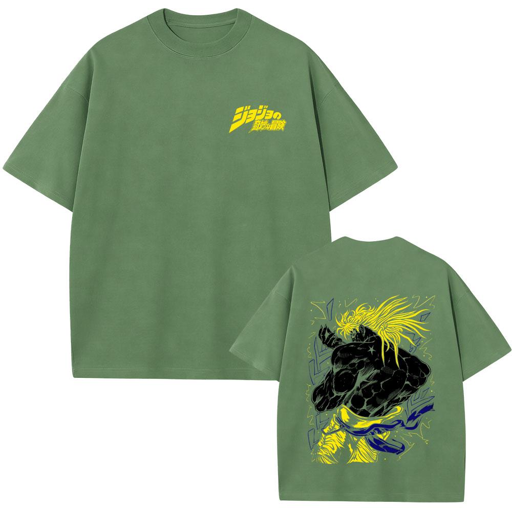 Anime Jojos Bizarre Adventure Dio Brando Graphic Tshirt Unisex Women Fashion Unisexga Oversized T Shirt Funny Japanese Streetwear 4XL
Anime Jojos Bizarre Adventure Dio Brando Graphic Tshirt Unisex Women Fashion Unisexga Oversized T Shirt Funny Japanese Streetwear 4XL