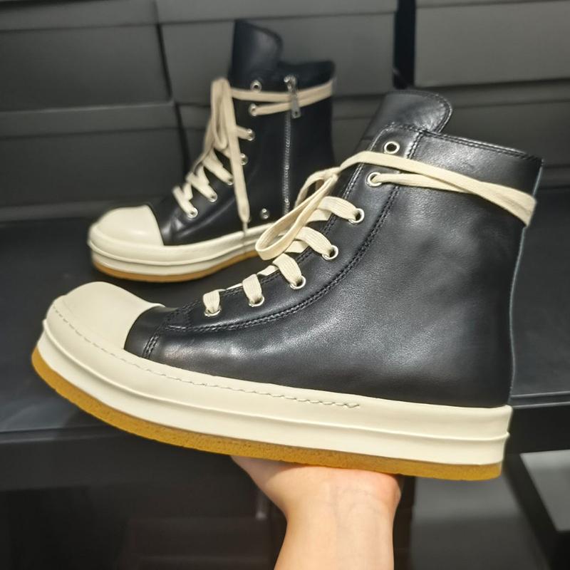Autumn Winter New White High Top Thick Bottom Men and Women Sports Shoe Couple Style Zipper Cowhide Streets Fashion Boots Unisex 47
Autumn Winter New White High Top Thick Bottom Men and Women Sports Shoe Couple Style Zipper Cowhide Streets Fashion Boots Unisex 47