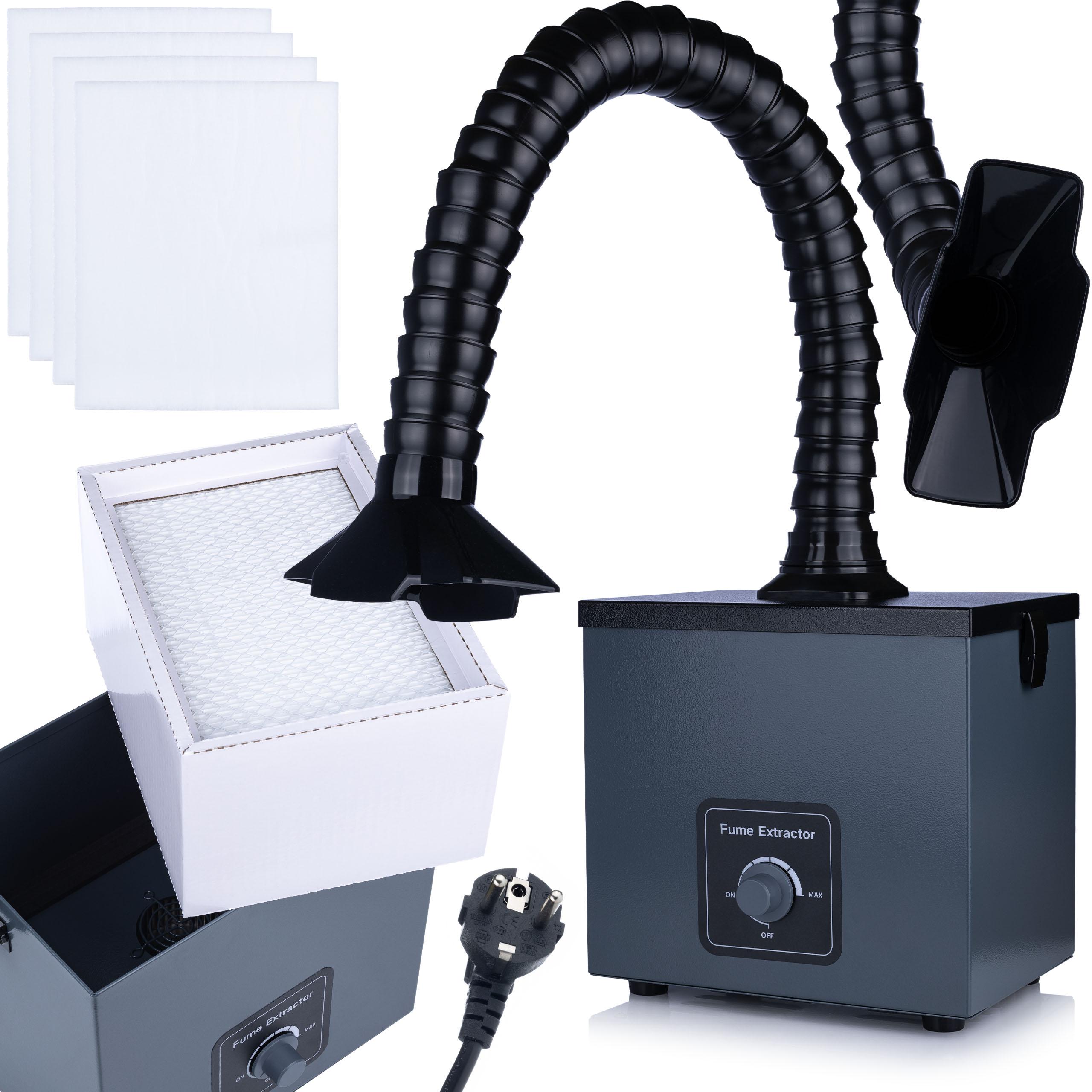 Rosfix SR80 FumeExtractor Pro – Pochłaniacz Oparów Lutowniczych 80W | 160 m³/h | 99,97% Filtracja | Rura 0,75 m
Rosfix SR80 FumeExtractor Pro – Pochłaniacz Oparów Lutowniczych 80W | 160 m³/h | 99,97% Filtracja | Rura 0,75 m
