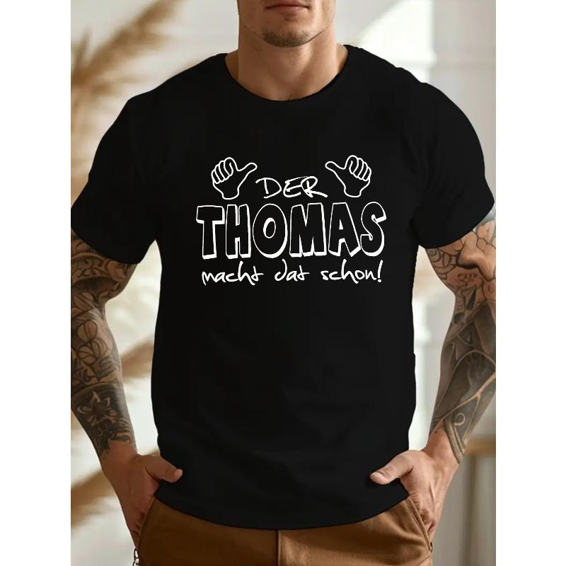 European Size DER THOMAS MACHT DAT SCHON Plus Size Men s T-Shirt 4XL чорний
European Size DER THOMAS MACHT DAT SCHON Plus Size Men s T-Shirt 4XL чорний
