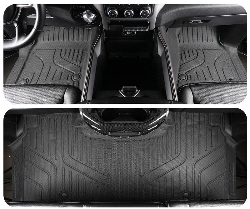 TPE Floor Mats For Dodge Ram 1500 /SRT TRX/Laramie Longhorn LHD Full Coverage Waterproof Surround threshold accessories 2019-2026
TPE Floor Mats For Dodge Ram 1500 /SRT TRX/Laramie Longhorn LHD Full Coverage Waterproof Surround threshold accessories 2019-2026