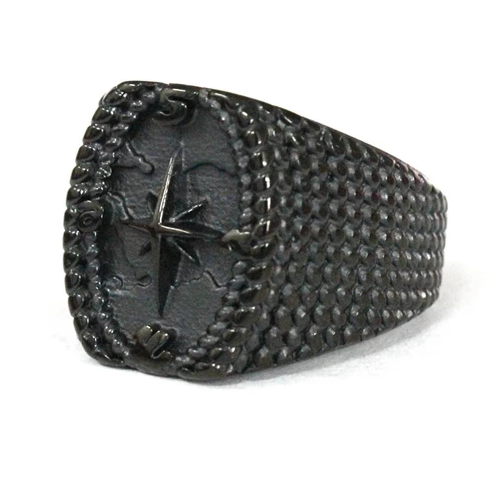 Solid Anchor Ring 316L Stainless Steel Punk Band Party Compass Men Ring 7 чёрный
Solid Anchor Ring 316L Stainless Steel Punk Band Party Compass Men Ring 7 чёрный