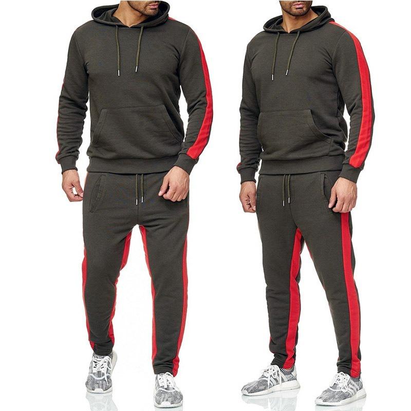 Autumn and winter hot-selling new men s hooded solid color sweater suit men s casual sports suit XXXL темно-сірий
Autumn and winter hot-selling new men s hooded solid color sweater suit men s casual sports suit XXXL темно-сірий